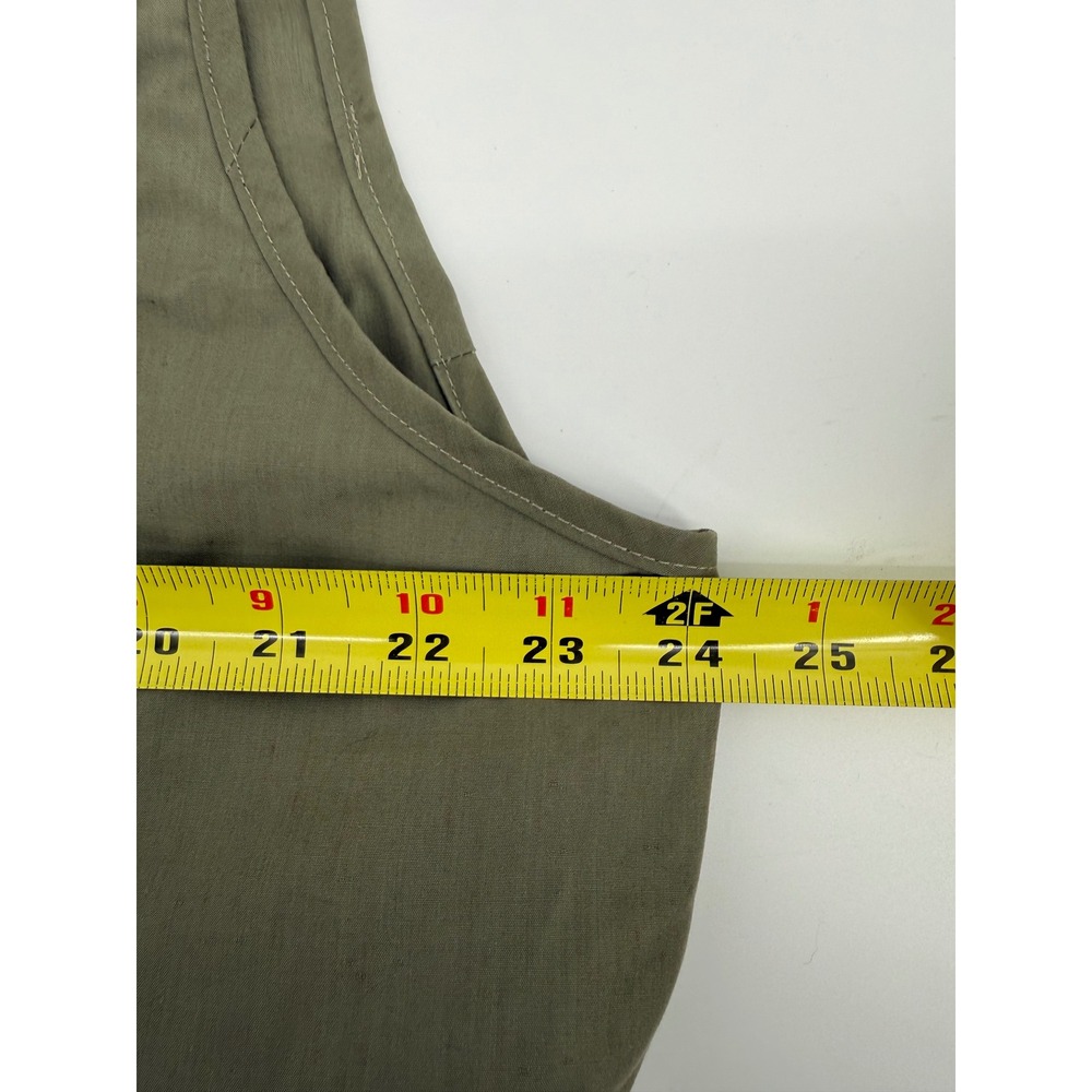 Olympina Utility Fishing Vest XL Cotton Blend Olive Green Multi-Pocket Gorpcore - Picture 2 of 5